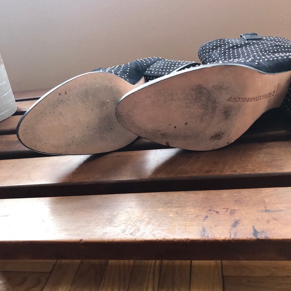 Rebecca Minkoff Blake Studded Black Booties - Picture 4 of 9